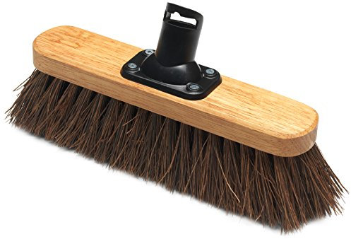 Addis 275 mm Bassine Fill Stiff Broom Head Bassine, Varnished