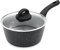 Blackmoor Pfanne 20-cm-Kochtopf mit Deckel Schwarz