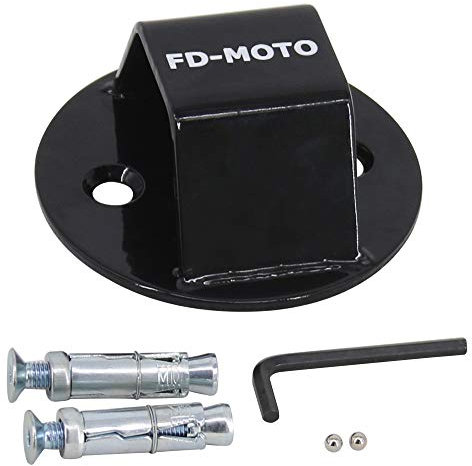 FD-MOTO Hardened Steel Ground Wall Anchor Motorbike Lock Heavy Duty Security Chain Locking Point for motorbike motorcycle bike bicycle