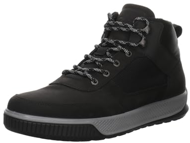 Ecco Herren Byway TRED Mid-Cut Boot, Black/Black, 44 EU