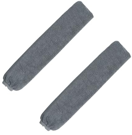 LEEQ 2 Stück Mikrofasertuch Bezug - Staubreiniger, Gap Duster, Mikrofaser-Staubtuch, Staubbürste, Abnehmbare Mikrofasertücher, Waschbare, Für Schlafsofa Möbelboden Haushaltslücke Staub