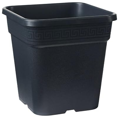 Generisch Topf viereckig 33,5 x 33,5 x 33,5cm (25L) Pflanztopf Vierkant-Topf Blumentopf Pflanzgefäß Blumenkübel Anzucht-Topf