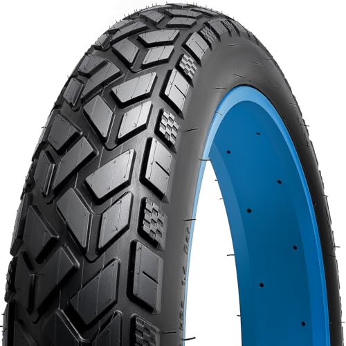 FengCan 26x4.0 Fat Electric Bike Tire 26 Inch Fat E-Bicycle tire Suitable for 26x4 MTB/E-Bike Folding Replacement All-Terrain Directional Tread Fat Bike Tire (Single)
