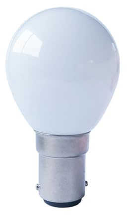 KJXP, Paket med 50, LED-kullampa, AC85-265V G35 E12/E14/B15/E17 2W Milky Cover Holiday Lights(3000K Warm White,B15)