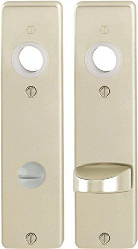 Hoppe Kurzschild-Paar 202KP Alu. F2 Bad SK/OL