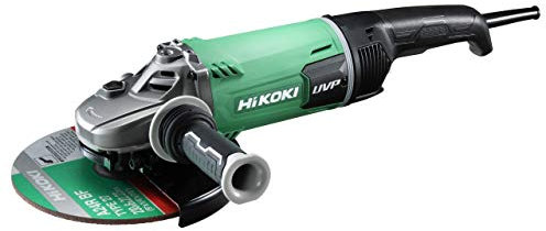HIKOKI 57001098 - Grinder 2400W disque 230mm 6600 rpm avec poignée G23SCY2 Vert