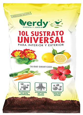 SUSTRATO UNIVERSAL 10 l 960018UNIDV VERDY