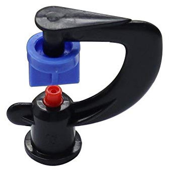 AYAZER 180 Degree Refraction G-Type Sector Atomizing Sprinklers 7.5mm Interface Garden Agriculture Irrigation Watering Sprayer 10Pcs