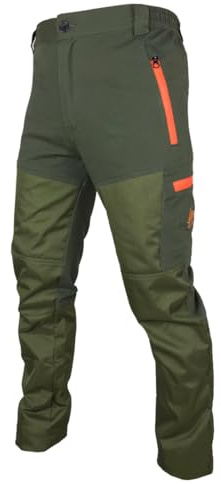 fratelliditalia.org Pantalone Pantaloni Caccia Sport Cotone Elasticizzato Rinforzo in Cordura imprmeabile Uomo