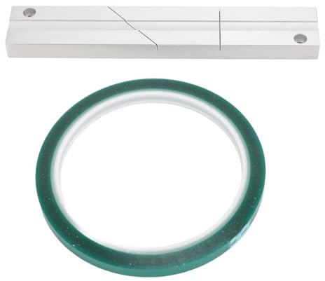 1/4 10 Zoll Bandspleißset, Spleißblock-Kit für Revoxsonido-Bandkassetten, Professionelles Open Reel Sound-Spleißset, Aluminiumlegierung