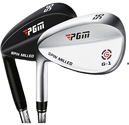 XMWOEIX Wedge da Golf per Mancini da 56/60 Gradi, Wedge da Golf per Uomo e Donna, Wedge da Golf per Mancini, Pitching e Chipping (Argento, 60D)