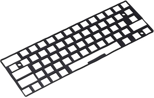 PATIKIL Espuma de teclado de 4 x 11 pulgadas, 61 diseños de teclado de amortiguación de sonido, almohadilla de espuma, interruptores amortiguadores para teclados mecánicos, color negro