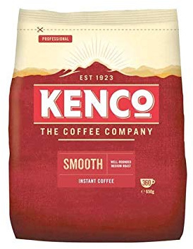 Kenco Smooth Instant Coffee Refill Bag - 1 x 650g