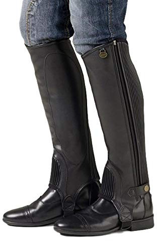 Ovation Ladies EquiStretch II Half Chap XS Black