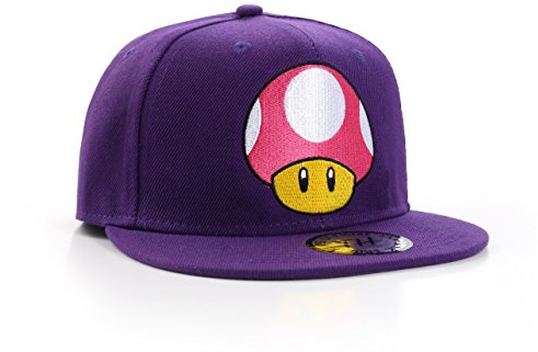 True Heads Toad Mushroom Purple Snapback Baseball Cap