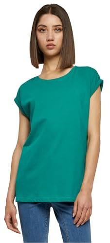 Urban Classics dam Ladies Extended Shoulders Tee T-tröja (1-pack)