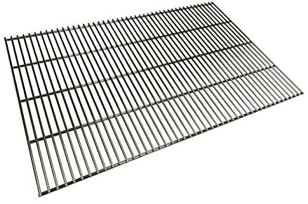 SunshineBBQs Large Heavy Duty 6mm BBQ Replacement Cooking Grill in Stainless Steel 85cm width (85cm x 60cm)