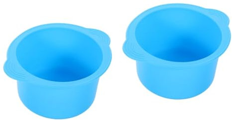 FRCOLOR 2stücke Hochtemperaturbeständiger -wachsschmelzbehälter Für Haarentfernung Entnehmen Wiederverwendbar Für -wachsbehandlungen Und Schönheitspflege