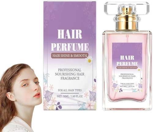 Hair Perfume,Pheromone Fragrance for Dry Damaged Hair,Hair Essential Oils Perfume for Women,Moist Hair Essential Oils,Nourishing Dry Hair,Hair Mist with Anti Frizz Nourishing (1pcs)