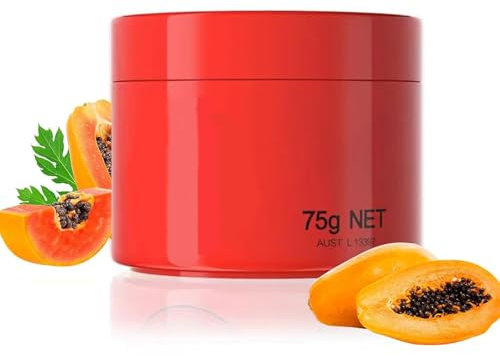 Rostblant Balsamo per le labbra alla papaya, unguento naturale alla papaya, balsamo per le labbra nutriente per la cura della pelle, crema riparatrice alla papaya,crema nutrizionale per la cura