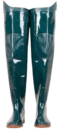 perfk Stivali da pesca impermeabili River Boot Comfort, da uomo e da donna, stivali da pioggia lunghi sopra il ginocchio, da pesca per l'agricoltura, 41