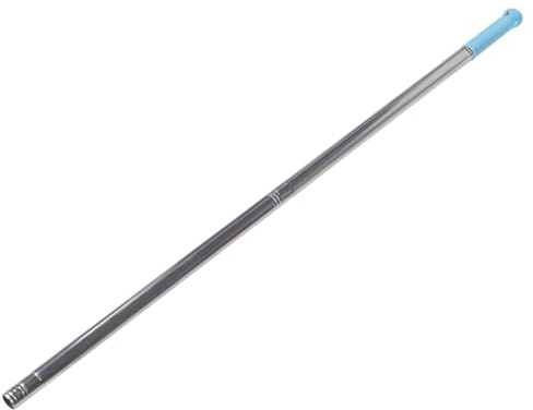 SHINEOFI Palo de Escoba de Acero Inoxidable 19 MM para Limpieza de Suelos y Barrido, Mango Repuesto para Uso Doméstico y Comercial Color Aleatorio