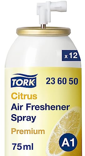 Tork Citrus Air Freshener Spray A1 Flexible Setting 12 Refills 236050