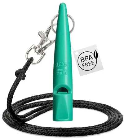 ACME dog whistle no. 210.5 with whistle strap | Original from England | Ideal for dog training | Food-Grade ABS Material | Standardized frequency | Loud and far-reaching
