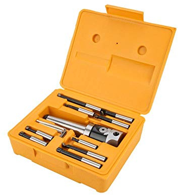 Set di mandrini per mandrino MT4-M16, adattatore per mandrino conico F1-12, 50 mm, testa di merluzzo, 9 pezzi, 12 mm, set di punte per barretta arb, chiave, per macchine CNC, ecc., 14 pezzi