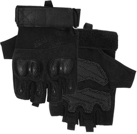 WATIIFUFU 1 Paar rutschfeste Handschuhe Fechthandschuhe Touchscreen-Handschuhe Turnhandschuhe fitness handschuhe fitness-handschuhe bequeme Halbfingerhandschuhe Handball-Handschuhe Polyester