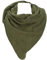 malito - Damen Modeschal - weicher Dreiecksschal Unifarben - langer flauschiger XXL Winterschal S601 - (Oliv)