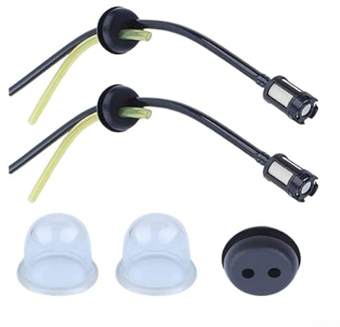 Conjunto de tubo de aceite de goma para modelos de cortacésped y cortasetos que requieren integración funcional de la vía de lubricación (2)