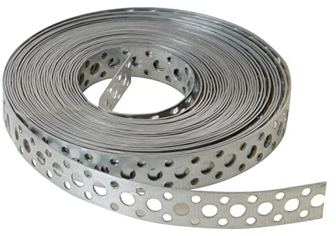 Galvaniserat stål fixeringsband 20 mm x 10 meter