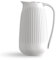 Kähler Isolierkanne 1,0 l Hammershøi Tastenfunktion für Tee und Kaffee, weiss