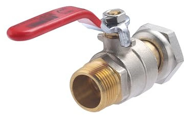 Vanne male femelle écrou libre manette plate 20x27 (3/4) NOYON & THIEBAULT