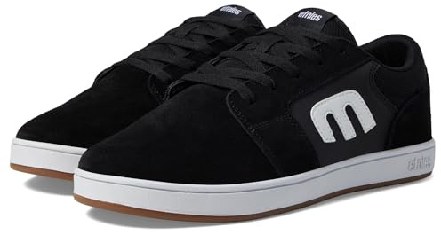 Etnies Chaussures de Skate Cresta pour Homme, Noir/Blanc, 42 EU