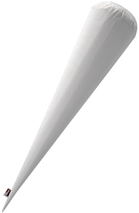 POWER INN skolväska kudde ca. 70 cm + papperssugrör | sockerpåse innerkudde för skolskola | Fyllkudde för skolväskan | tyg 100 % bomull | lämplig fyllning för allergiker (1, 70 cm + ämnen)