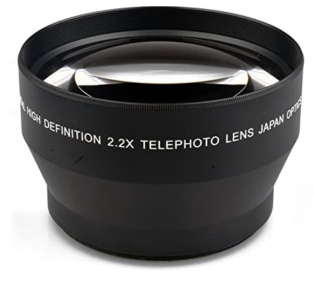 67mm Professional Teleconverter Lens With Lens & Storaeg Bag 2.2x Multi-layer Coated For Microcosmic Photography