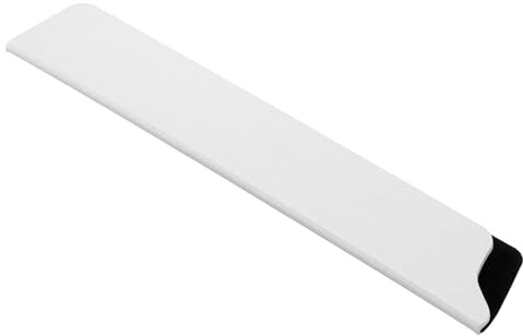 PATIKIL Fodere Per Coltelli In ABS, 21x3.7 cm Custodia Universale Per Lame Con Rivestimento In Floccato Per Proteggere Il Filo Del Coltello, Ideale Per Cucina, Bianco