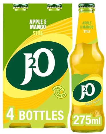 J2O Apple & Mango 275ml Bottle (Pack of 4)