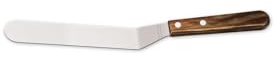 Tramontina Winkelpalette, Streichpalette, Tortenmesser, 17,5 cm, Edelstahl, Griff aus FSC-zertifiziertem Holz