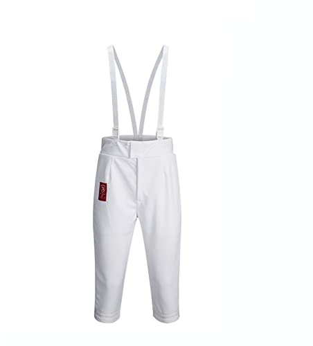 RINUD Pantaloni da Scherma 350N, Tuta da Scherma, Attrezzatura da Allenamento per Scherma perAllenamento/Competizione di Scherma per Bambini Adulti(Left Hand,32#)