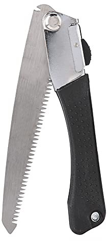 Sierra plegable, herramientas de jardín portátiles de acero inoxidable, sierra de mano, sierra de arco plegable para corte de madera, jardín, camping, supervivencia