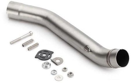 Tubo di Scarico Finale 51mm Accessori Moto Connettore Silenziatore di Scarico Connettore Tubo Centrale per K&awasaki Z750 Z 750 2004-2008