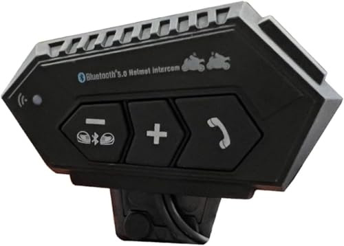 Motorcykel Hjälm Med Intercom Bluetooth Headset, Hörlurar Headset Hörlurar Hds Gratis Med Mikrofon Musik Samtal Kontroll Usb Laddning, Motorbike helmet intercom bluetooth headset