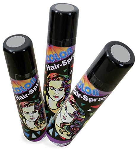 Horror Farb Haarsray grau 100ml