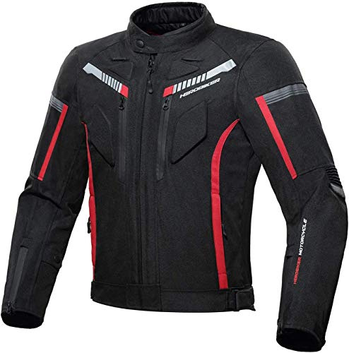 Traje De Chaqueta De Motocicleta Para Hombre 4 Estaciones, Transpirable, Impermeable, Anti-caída Y Mantener El Calor, Cuerpo Completo CE Blindado, Otoño E Invierno black,M