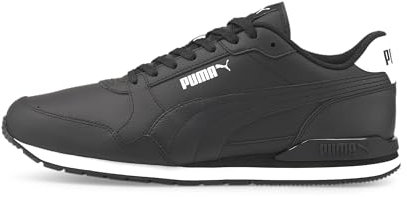 PUMA Unisex St Runner V3 L Sneaker, Puma Black Puma Black Puma White, 48 EU