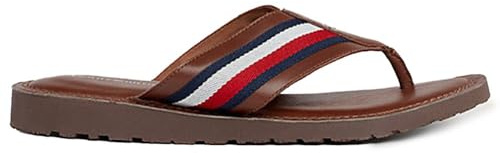 Tommy Hilfiger Sandales Core Hilfiger Fm0fm05011 pour Homme, Marron Cognac d'hiver, 40 EU