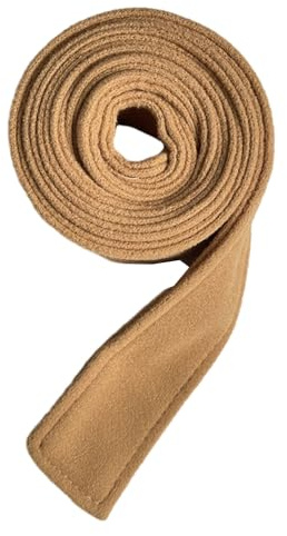 Haveratio Cintura in Vita Resistente per Cappotto in Lana da Donna - Peluche Spazzolata, Lunghezza Regolabile, Corsetto a Doppia Faccia